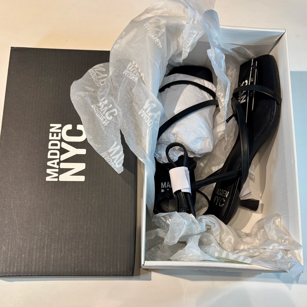 black heels by Madden NYC size 6